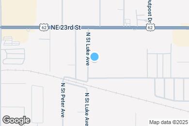 Map image of the property - 2100 N Saint Luke Ave