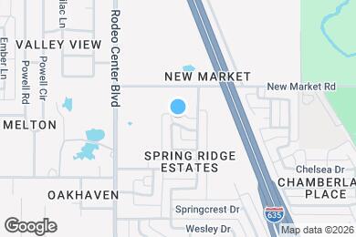 Map image of the property - 1519 Cedarcrest Cir