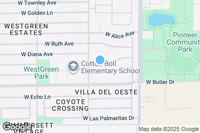Map image of the property - 8427 W Orchid Ln