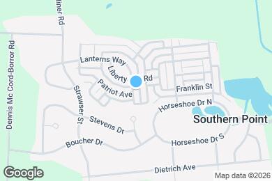 Map image of the property - 9202 Rhode Island Way
