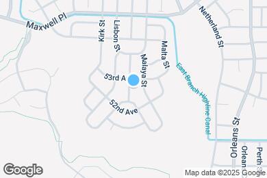 Map image of the property - 5260 Liverpool St