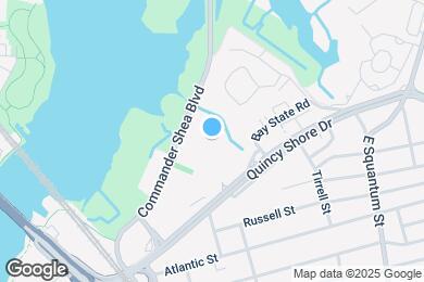 Map image of the property - 166 Quincy Shore Dr