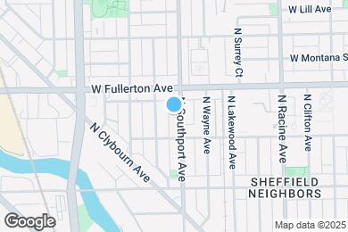 Map image of the property - 2326 N Southport Ave