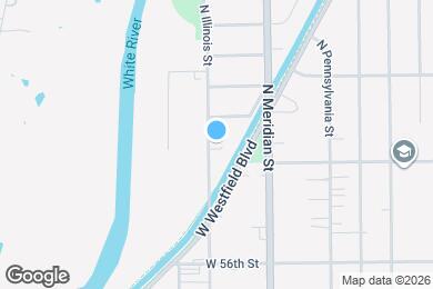 Map image of the property - 5661 N Illinois St
