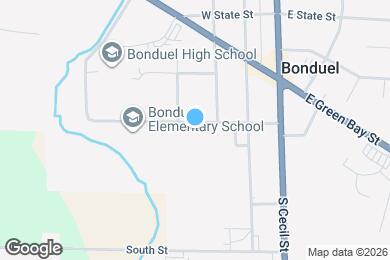 Map image of the property - 316 W Mill St