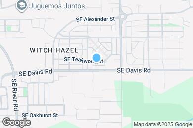 Map image of the property - 4828 SE Teakwood St