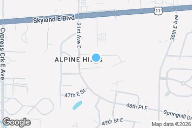 Map image of the property - 3204 45th E Pl