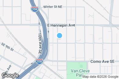 Map image of the property - 1070 12th Ave SE
