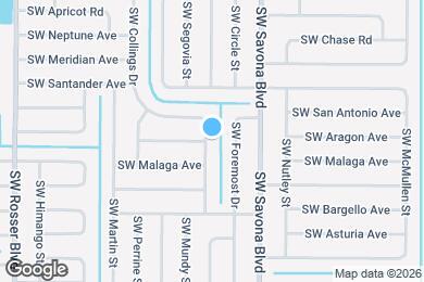 Map image of the property - 3201 SW Collings Dr