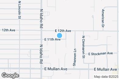 Map image of the property - 932 E RR Ave