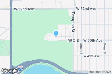 Map image of the property - 5041 Vrain St