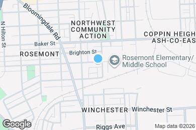 Map image of the property - 2807 Presstman St