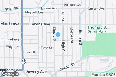 Map image of the property - 409 Cedar Ave