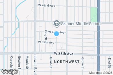 Map image of the property - 3948 Julian St