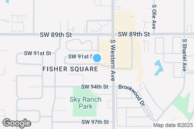 Map image of the property - 905 SW 92nd St