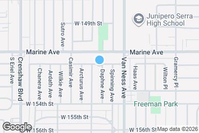 Map image of the property - 15201 Daphne Ave