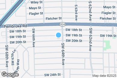 Map image of the property - 6411 SW 20th St