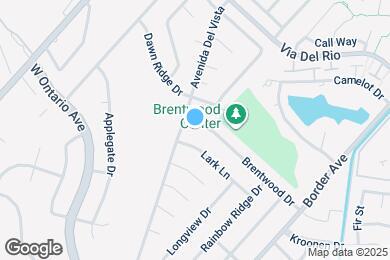 Map image of the property - 1686 Brentwood Dr