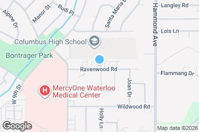 Map image of the property - 3720 Ravenwood Cir