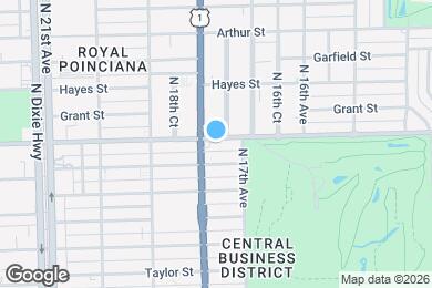 Map image of the property - 1705 Johnson St