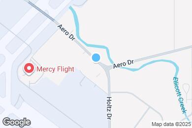 Map image of the property - 601 Aero Dr