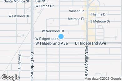 Map image of the property - 136 W Ridgewood Ct