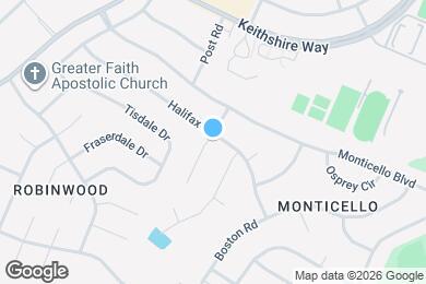 Map image of the property - 3414 Wallingford Ct