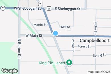 Map image of the property - 110 S Fond du Lac Ave