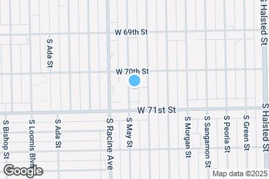 Map image of the property - 7029 S May St