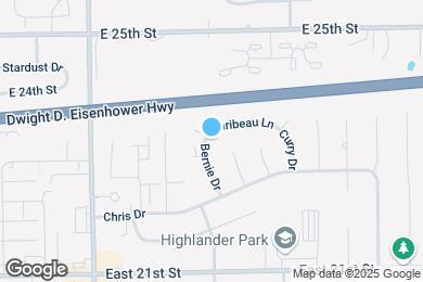Map image of the property - 2313 Bernie Dr