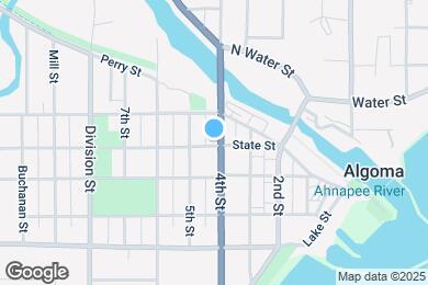 Map image of the property - 329 4th St