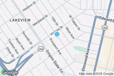 Map image of the property - 118 Whitney Pl