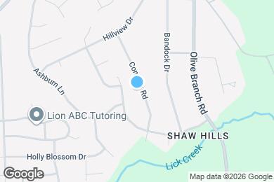 Map image of the property - 634 Conover Rd
