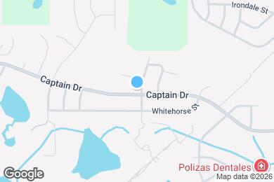 Map image of the property - 2400 Captain Dr