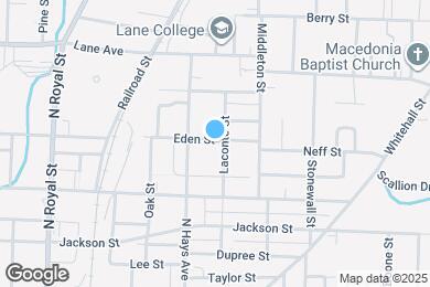 Map image of the property - 228 Eden St