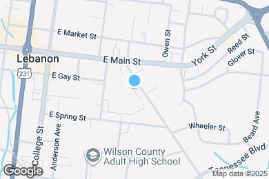 Map image of the property - 420 Park Ave