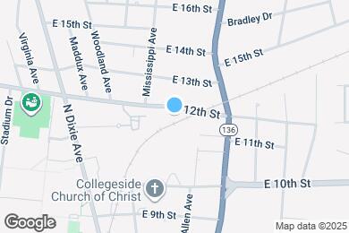 Map image of the property - 335 E 12th St