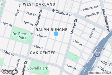 Map image of the property - 1808 Filbert St