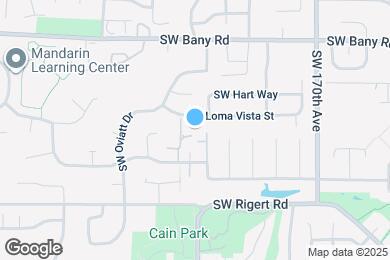 Map image of the property - 7722 SW Eaker Pl