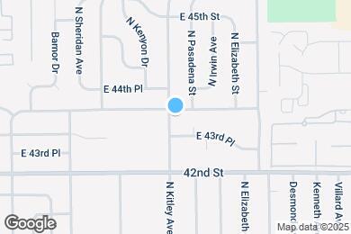 Map image of the property - 4301 N Kitley Ave