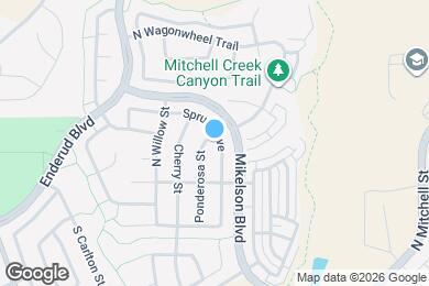 Map image of the property - 5604 Spruce Ave
