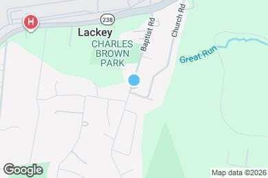 Map image of the property - 405 Baptist Rd