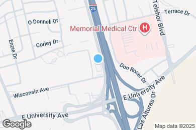 Map image of the property - Furnished Studio-Las Cruces
