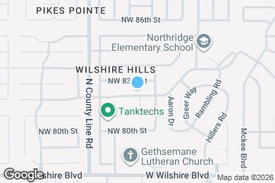 Map image of the property - 8817 NW 82nd St