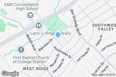 Map image of the property - 2403 Bandera Dr