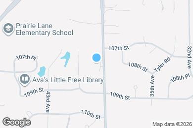 Map image of the property - 10770 39th Ave