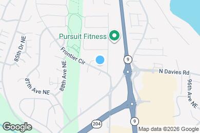 Map image of the property - 1025 89th Ave SE