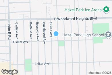 Map image of the property - 23723 Vassar Ave