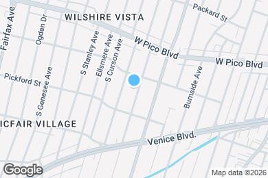 Map image of the property - 1523 Carmona Ave