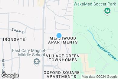 Map image of the property - Merriwood Apartments